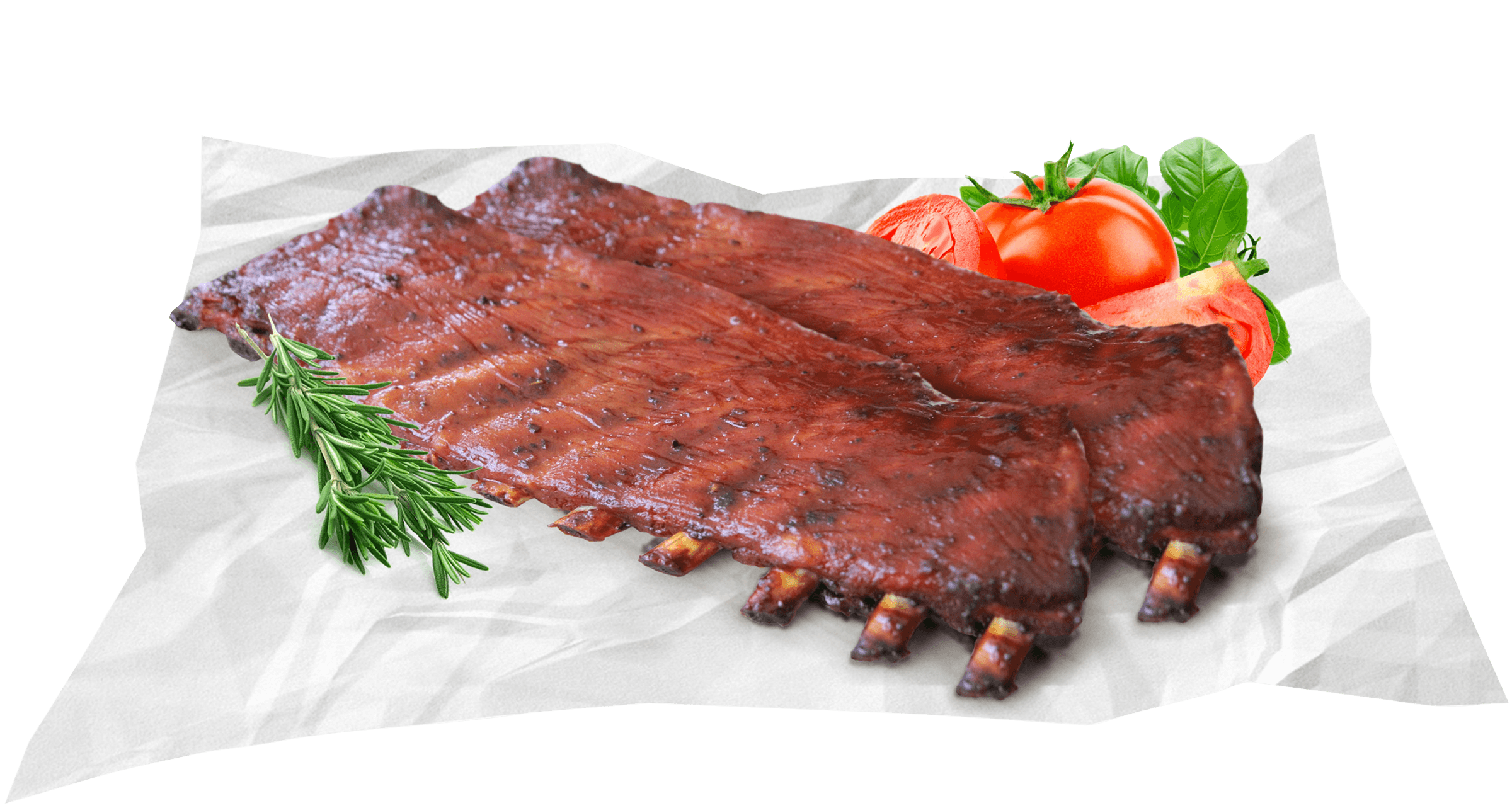 3 strengen Spareribs Langzaam Gegaard ca. 2,1kg