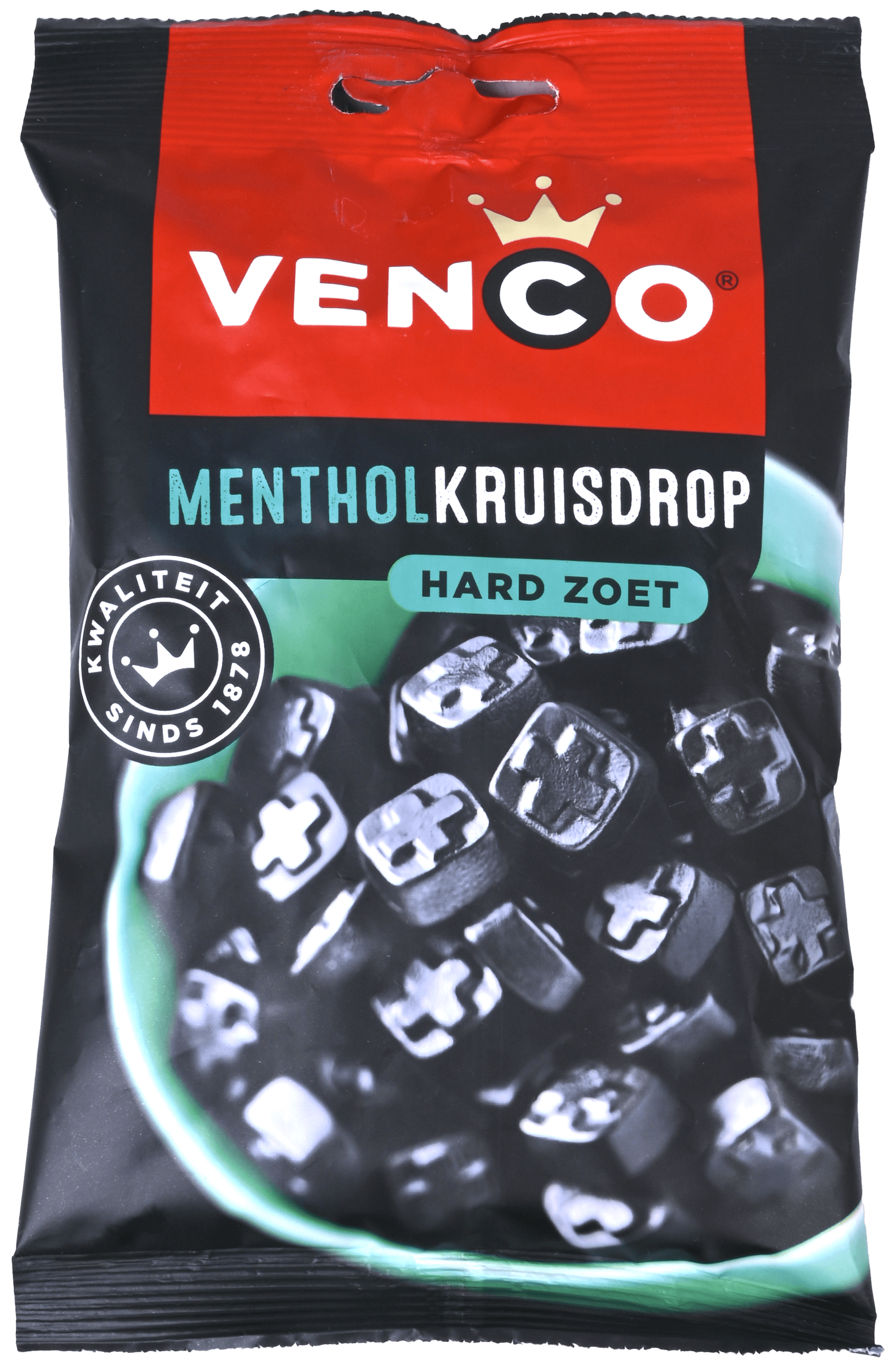 2 zakken Venco Menthol Kruisdrop 120g