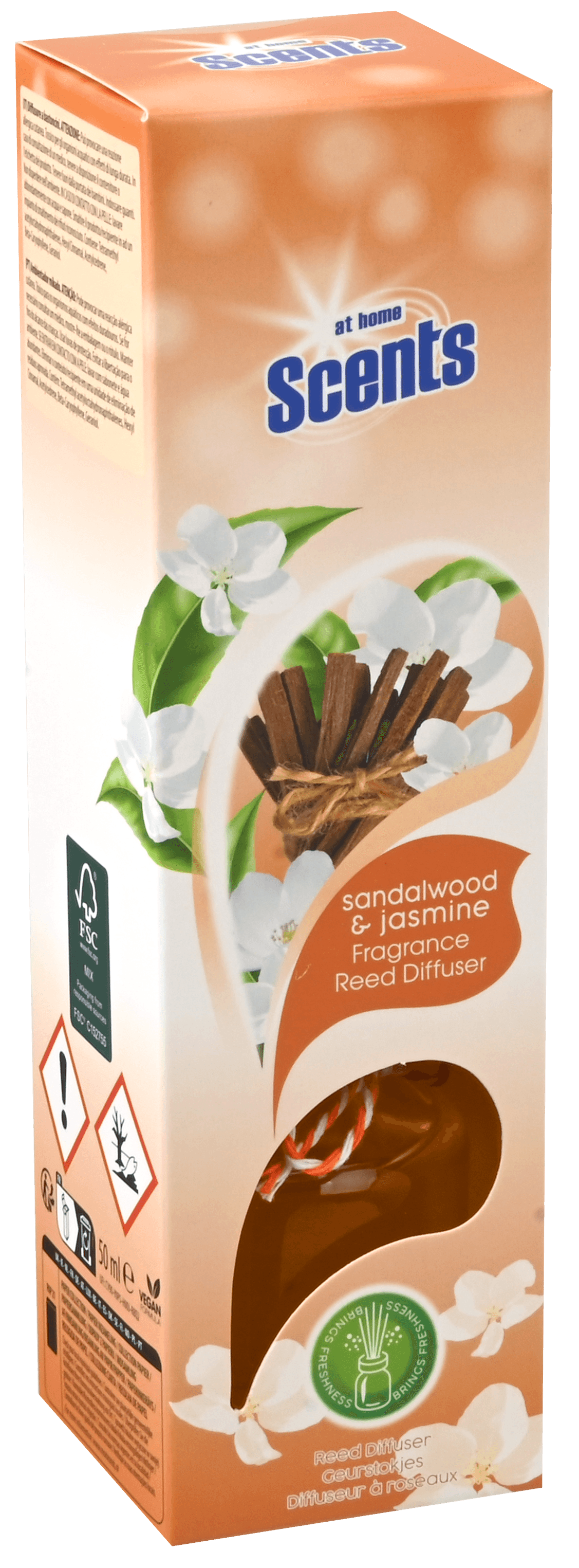 2 pakken At Home Geurstokjes 50ml