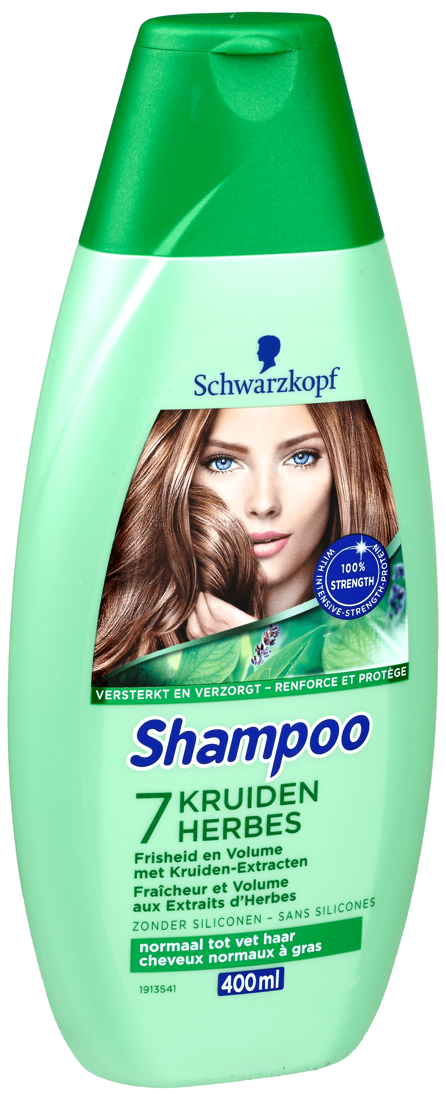 2 flessen Schwarzkopf Shampoo 7 kruiden 400ml