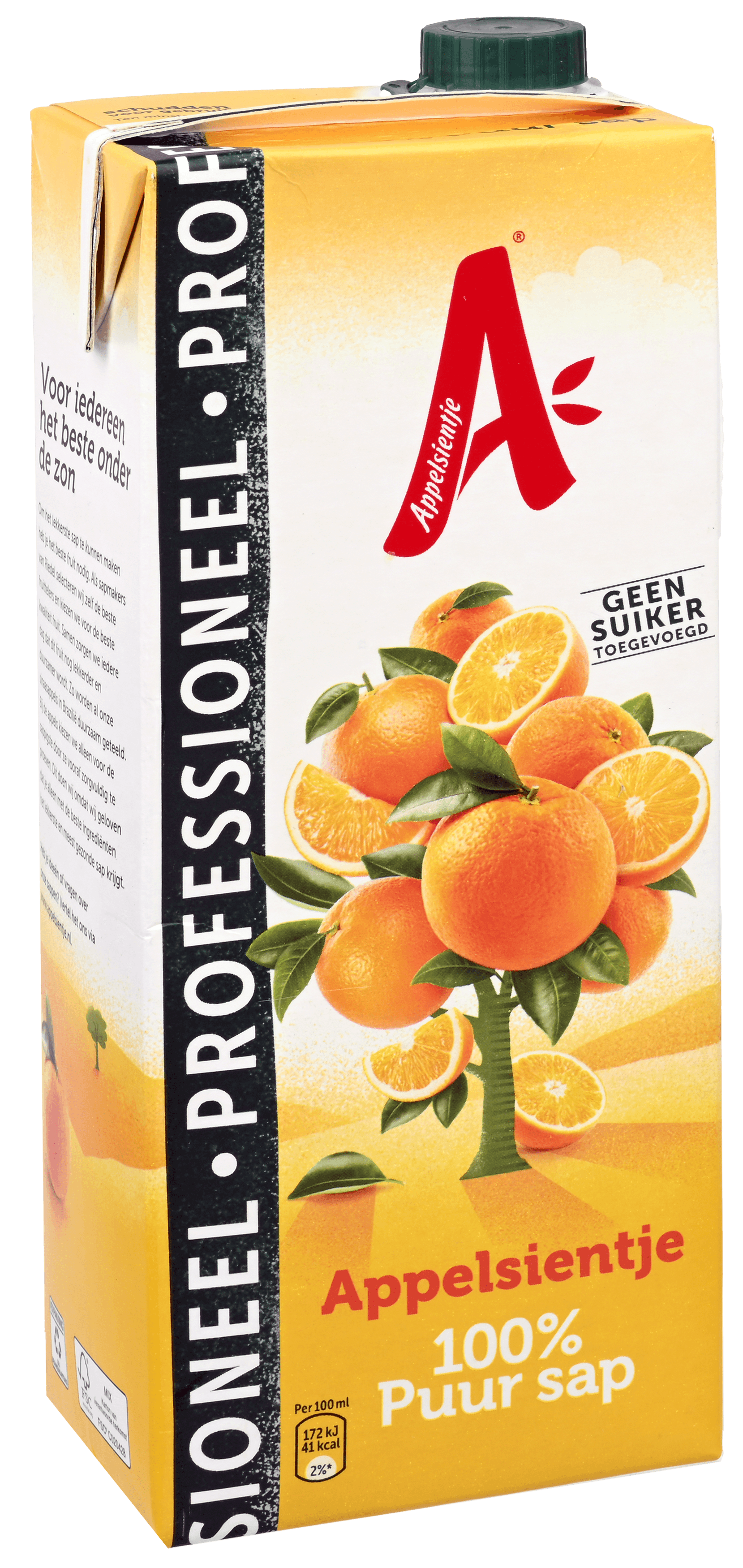 2 pakken Appelsientje Sinaasappel Prof. 1,5L