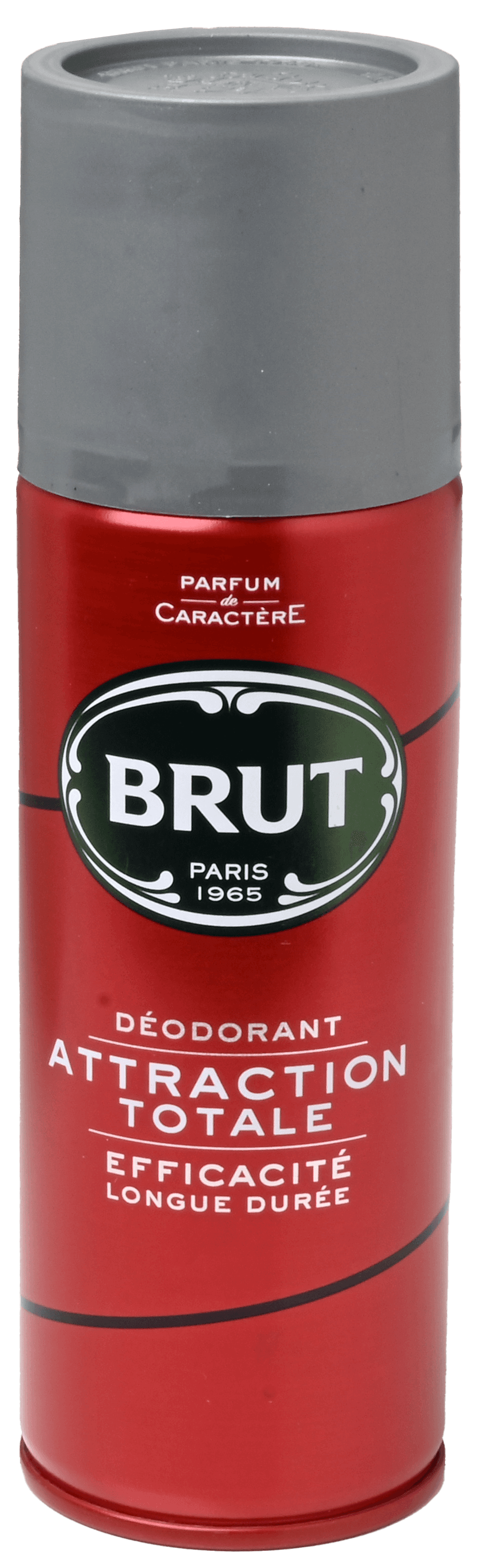 3 bussen Brut Deospray Total Attraction 200ml