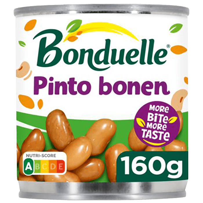 4 blikken Bonduelle Pinto Bonen 160g