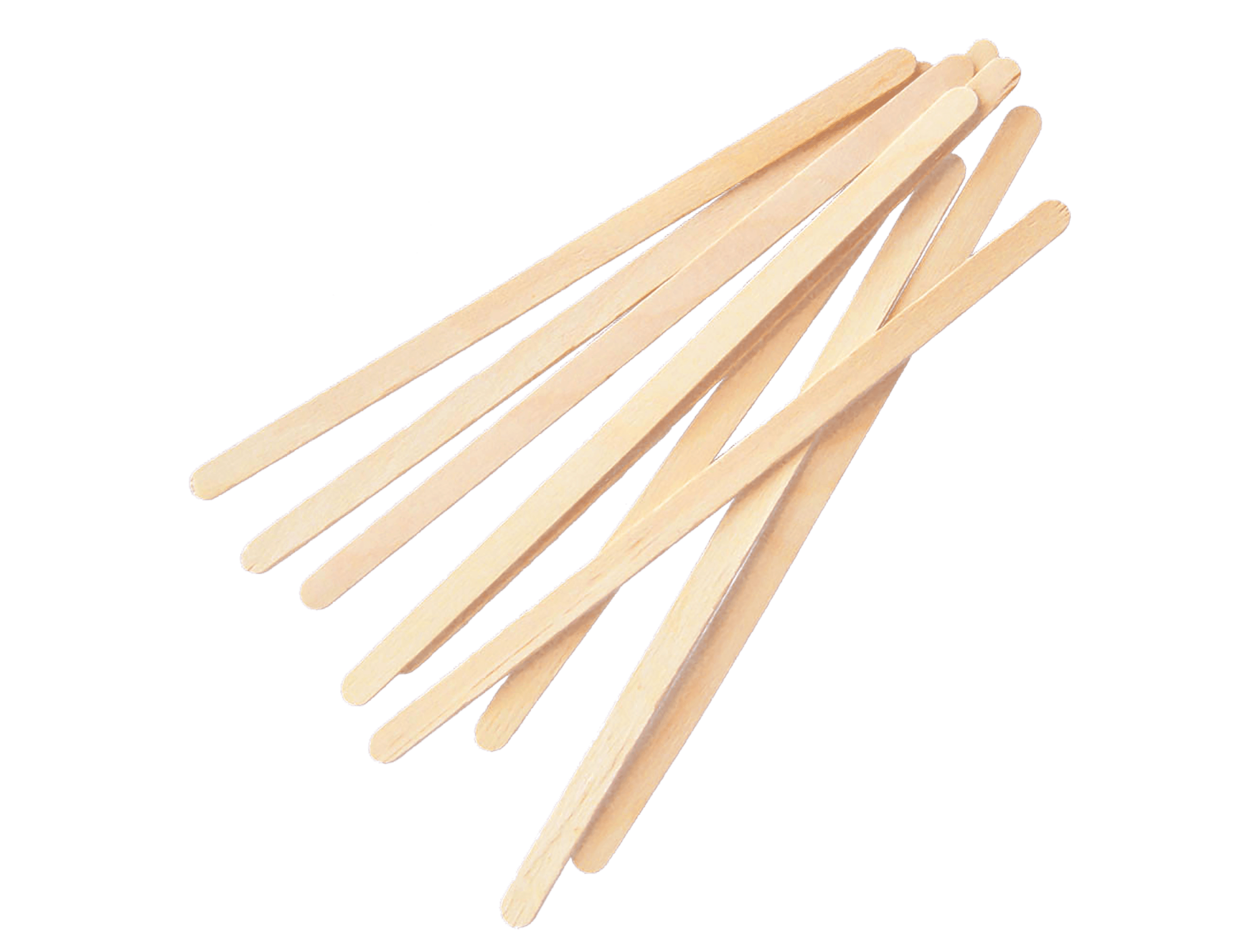 Roerstaafjes Hout 140mm 1000st