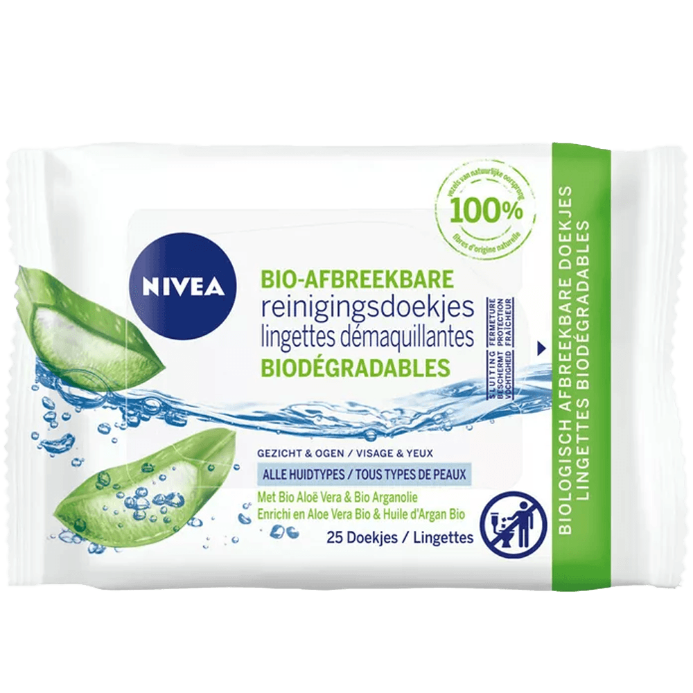 Nivea Gezichtsreinigingsdoekjes Aloe Vera 25st