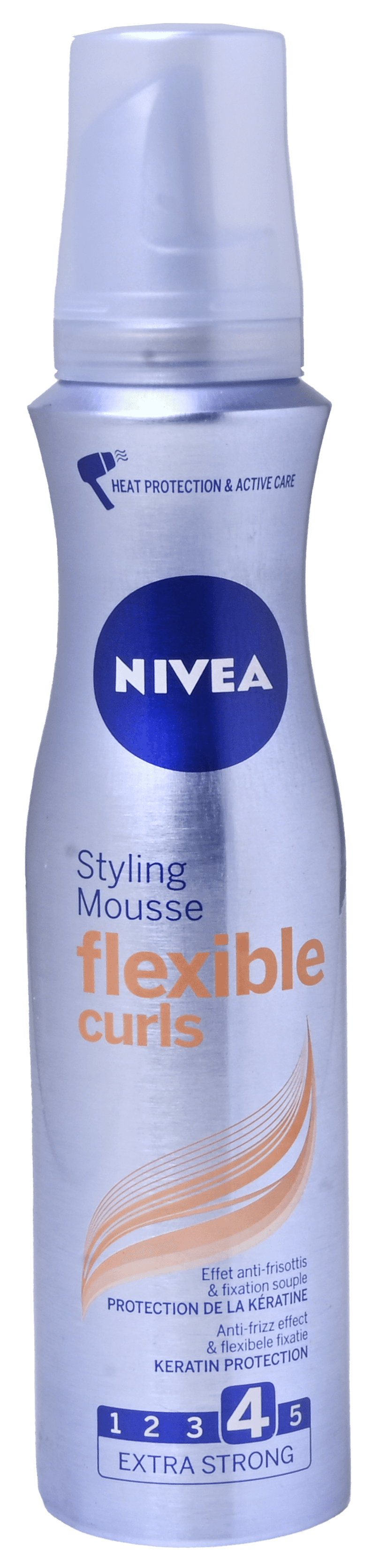 2 bussen Nivea Styling Mousse Flexible Curls Extra Strong Nr 4 150ml
