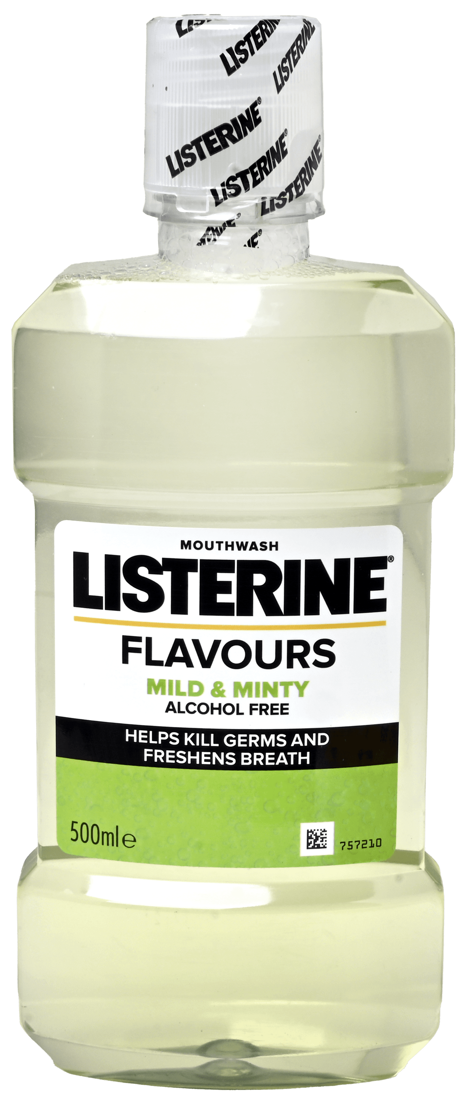 2 flessen Listerine Mondwater Mild & Minty 500ml