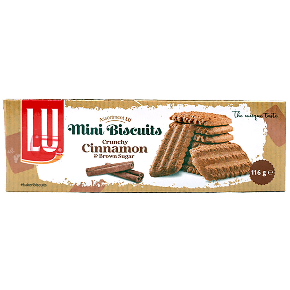 3 pakken LU Mini Biscuits Kaneel 116g