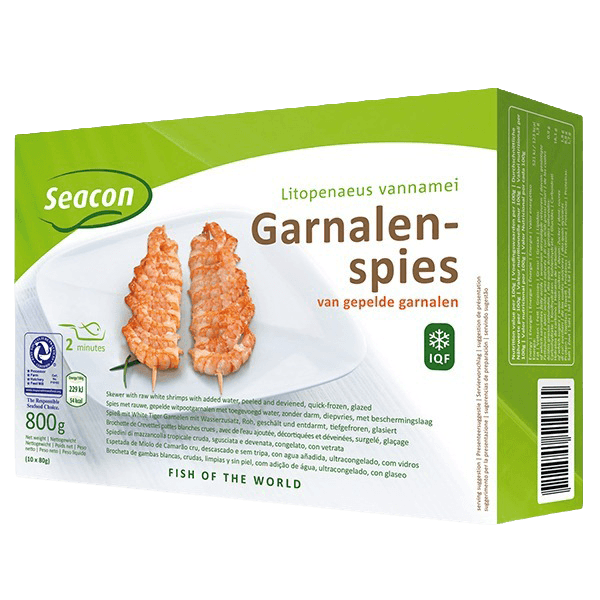 Vannamei Garnalenspies 41/50 gepeld 1 KG thumbnail 1