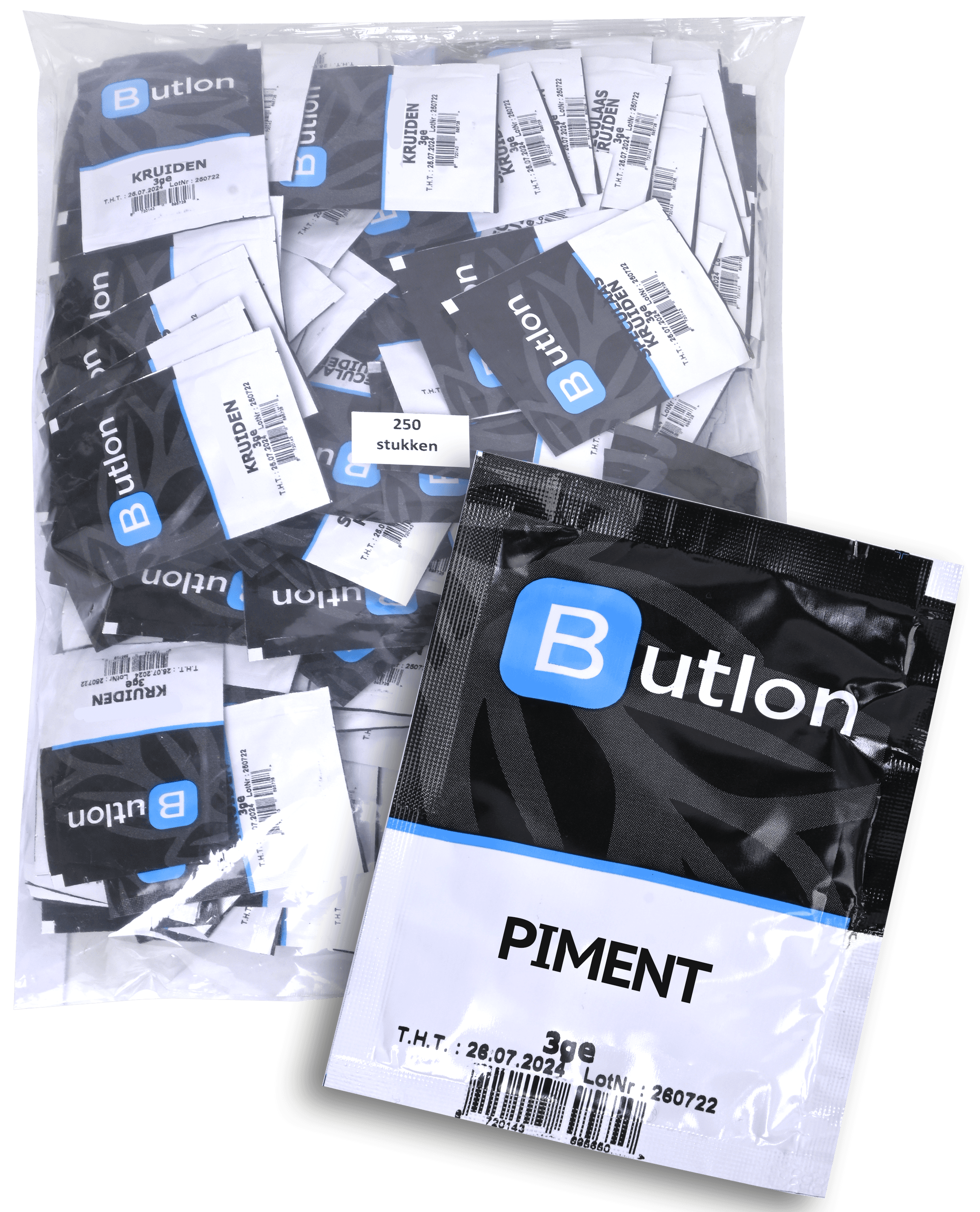 BUTLON Minizakje Piment 250st.