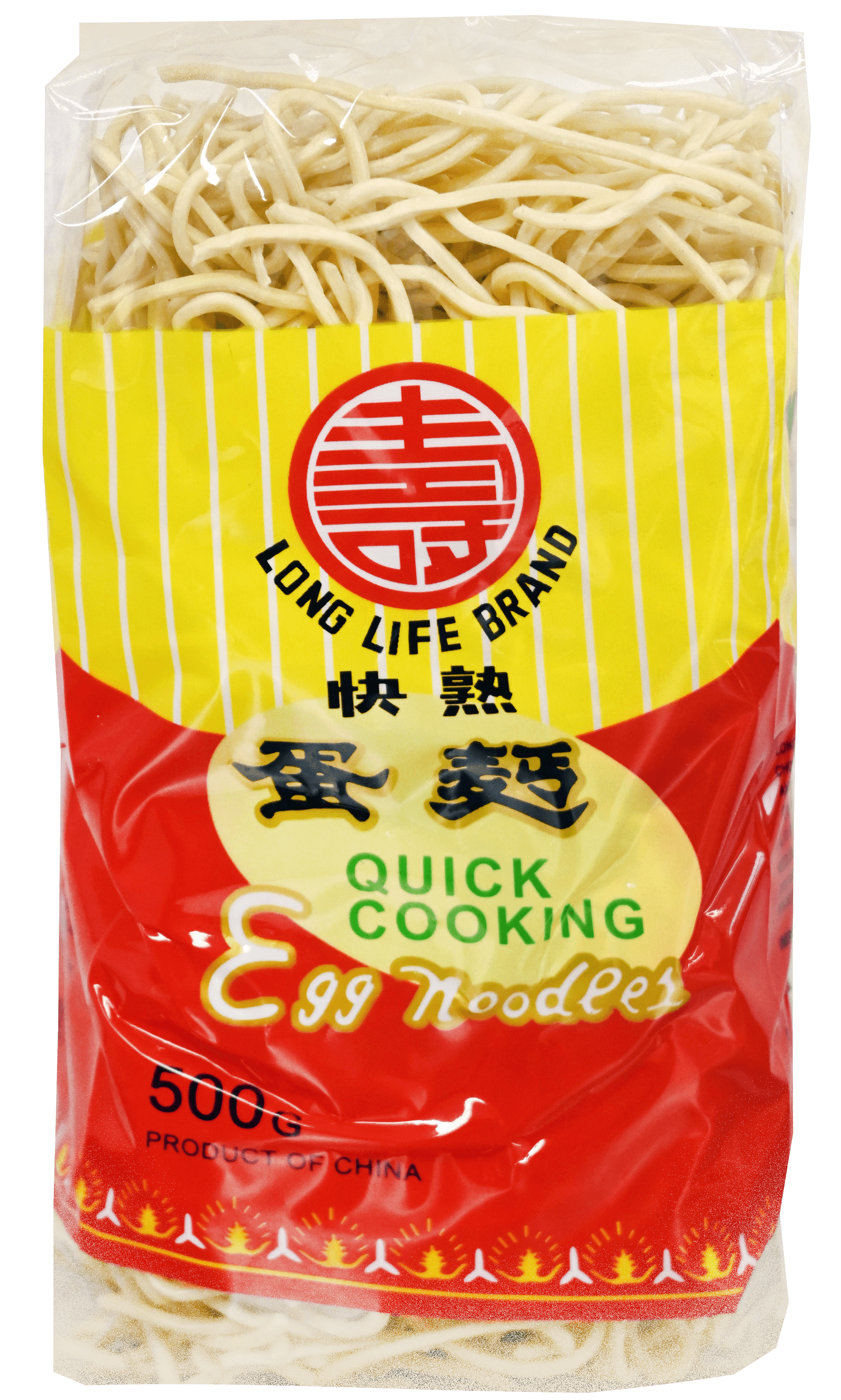 Pak Longlife Quick Cooking Noodle met ei geel 500 g