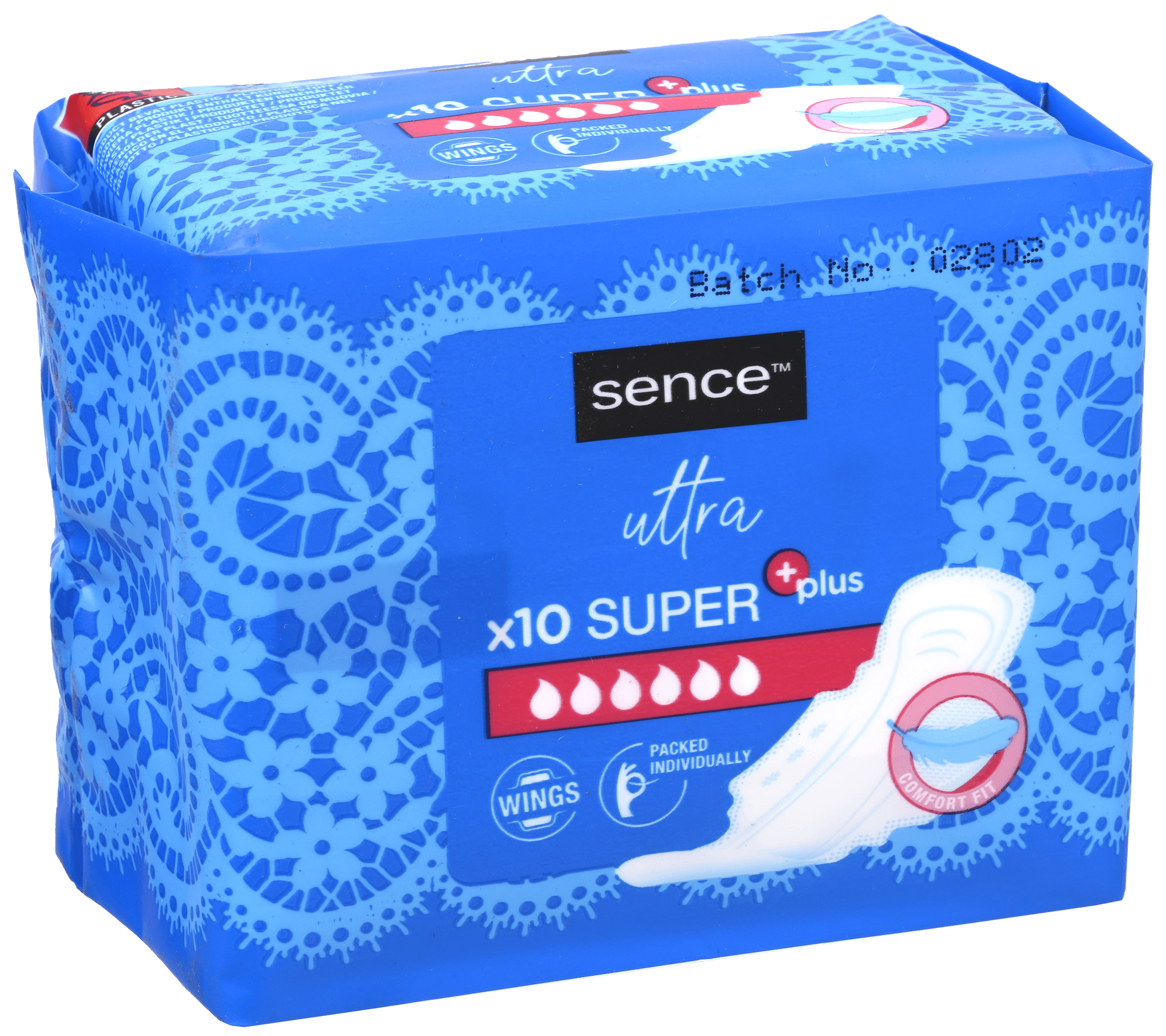 Pak Sence maandverband Super Plus, 2 x 1 stuks