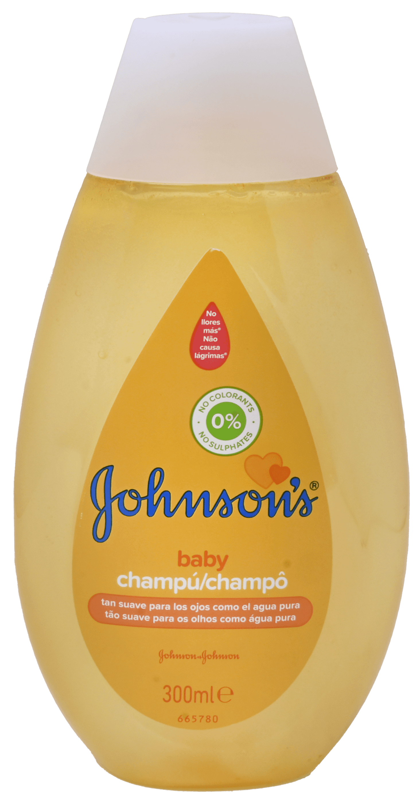 2 flessen Johnson's Baby Shampoo Classic 300ml