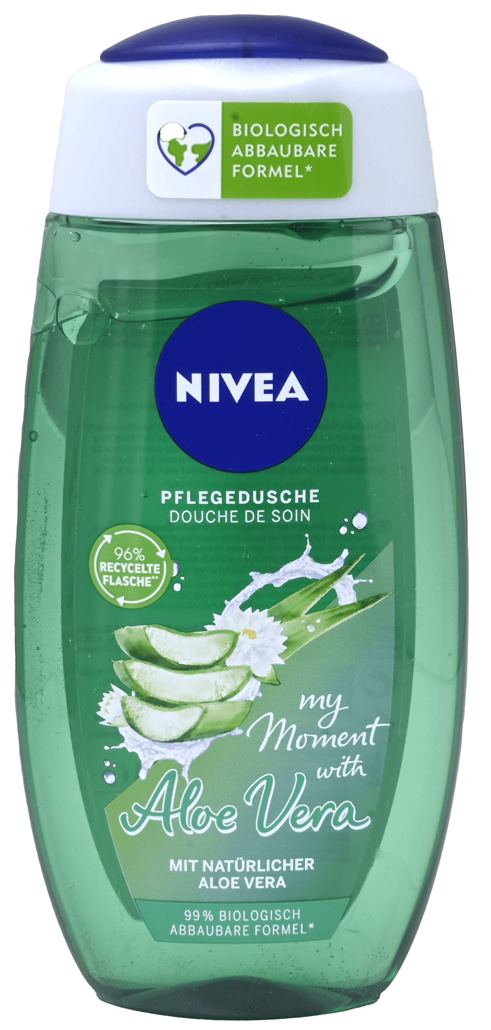 2 flessen Nivea Douche My Moment With Aloë Vera 250ml