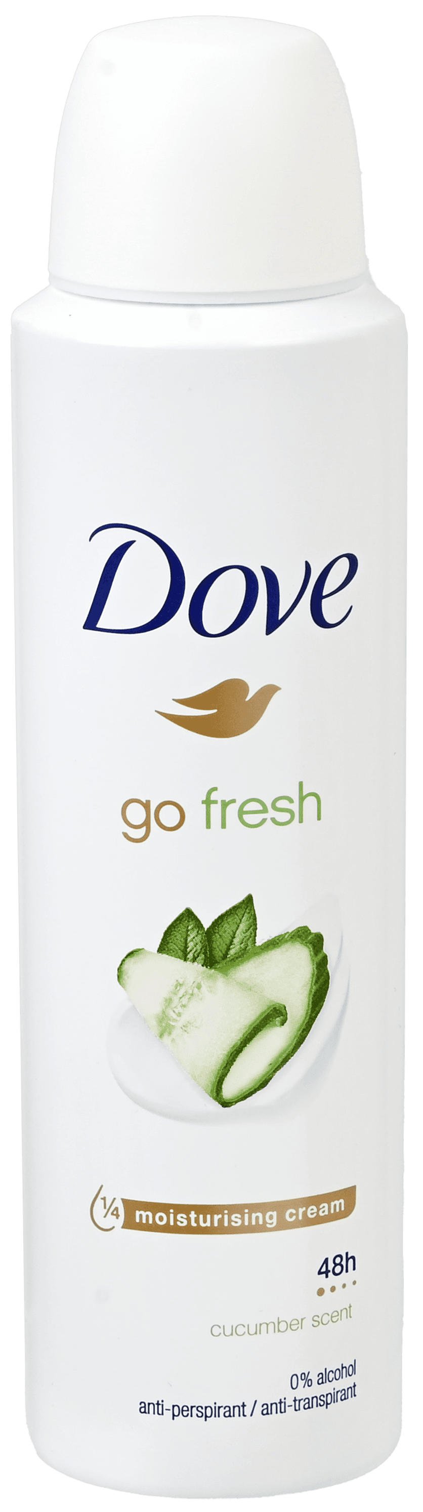 3 bussen Dove Deospray 150ml