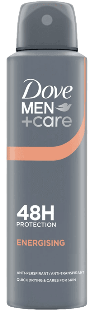 3 bussen Dove Deospray Men+Care Energizing 150ml