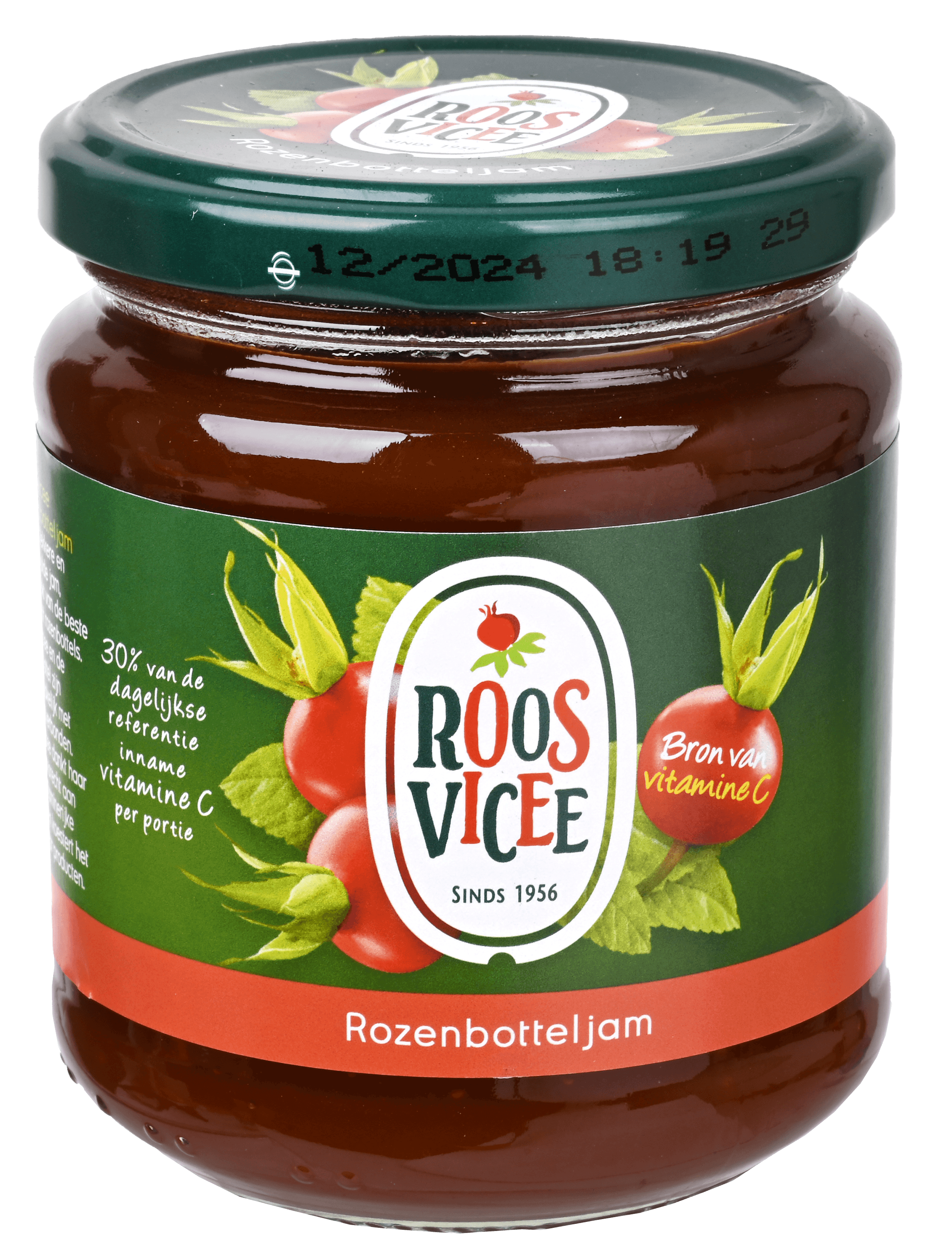 2 potten Roosvicee rozenbotteljam 340 g