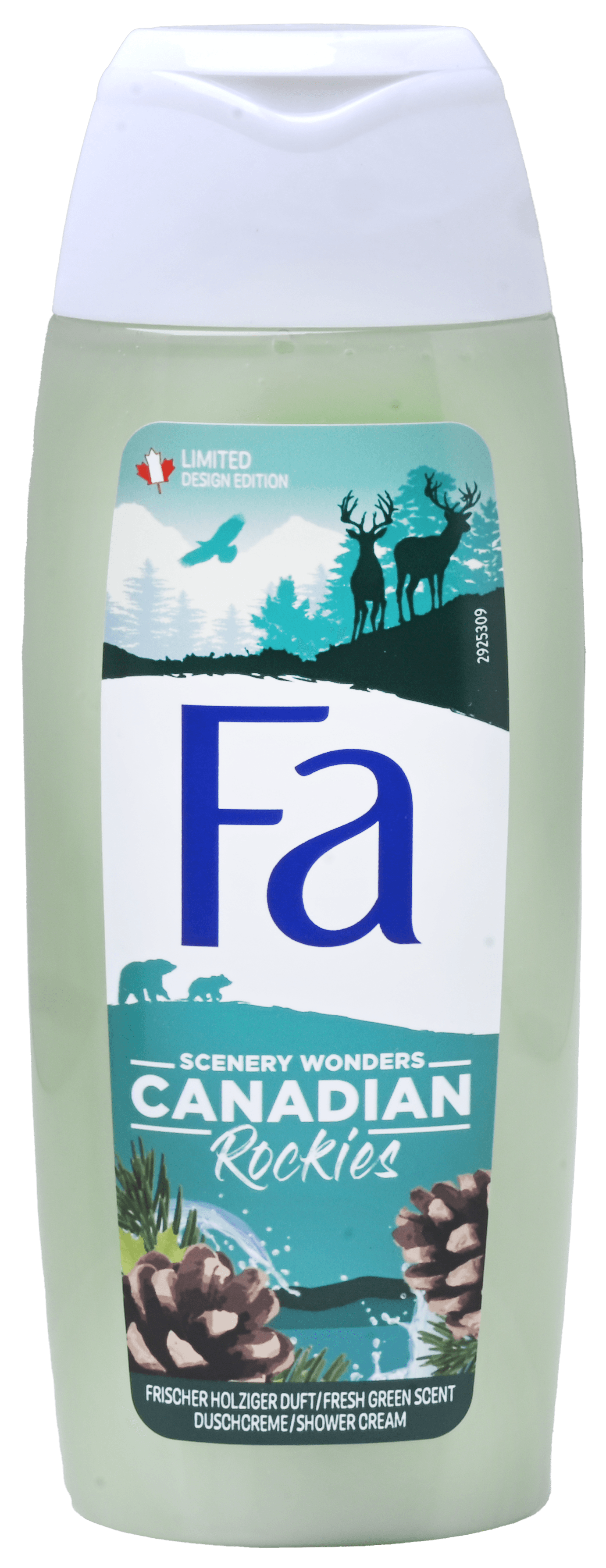 2 flessen Fa Douche Scenery Wonders 250ml