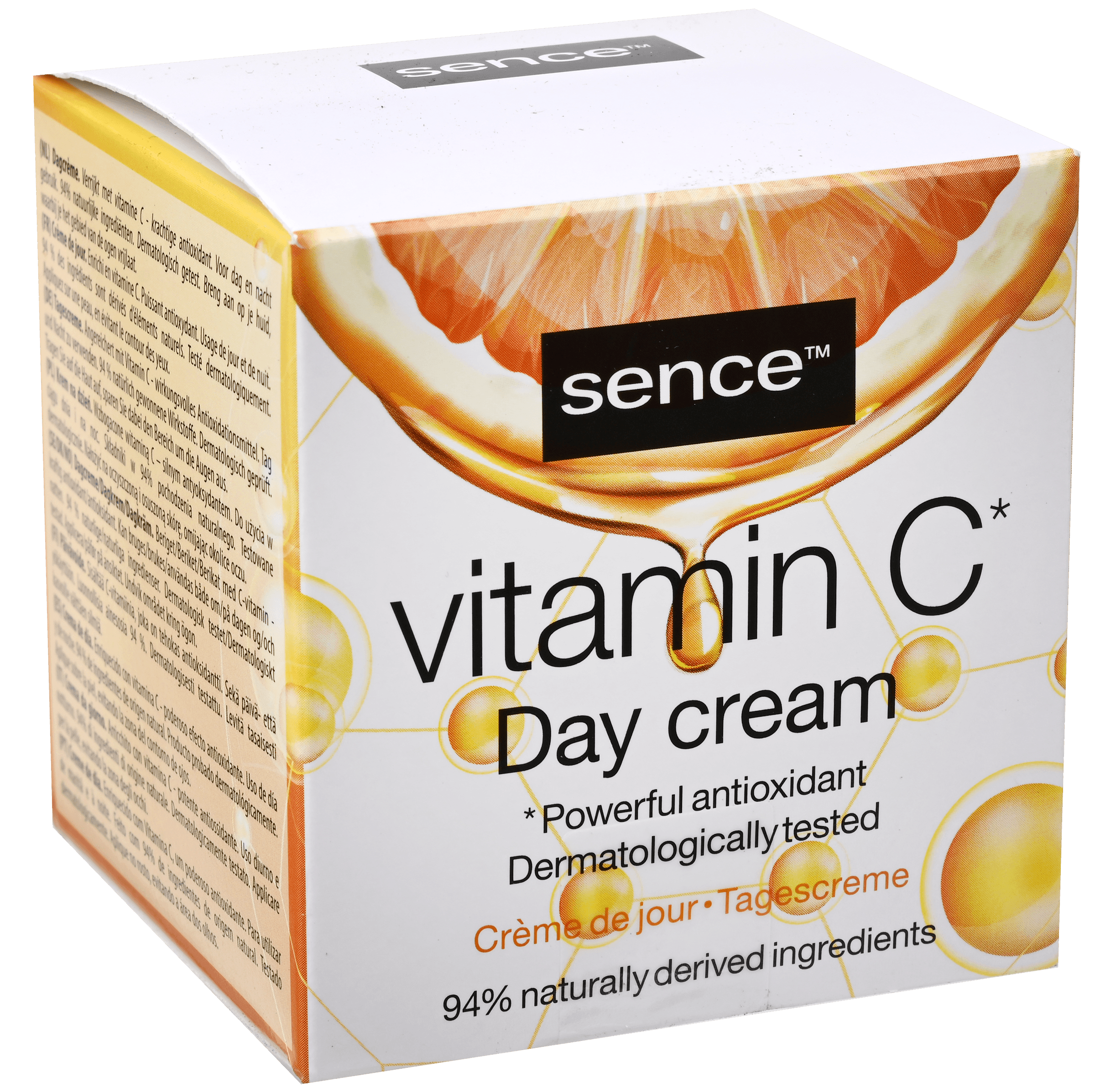 2 potten Sence Dagcrème Vitamin C 50ml