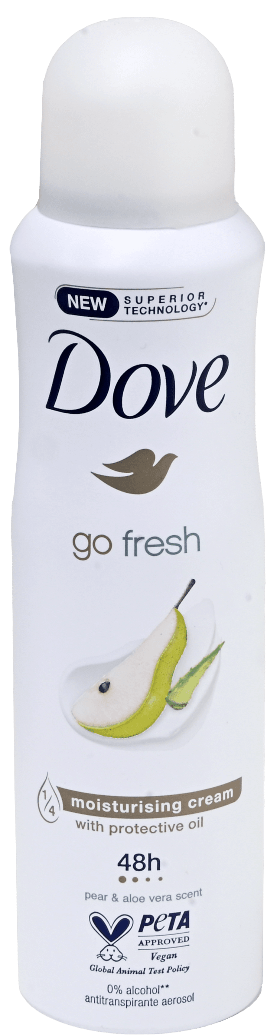 3 bussen Dove Deospray Peer & Aloe Vera 150ml