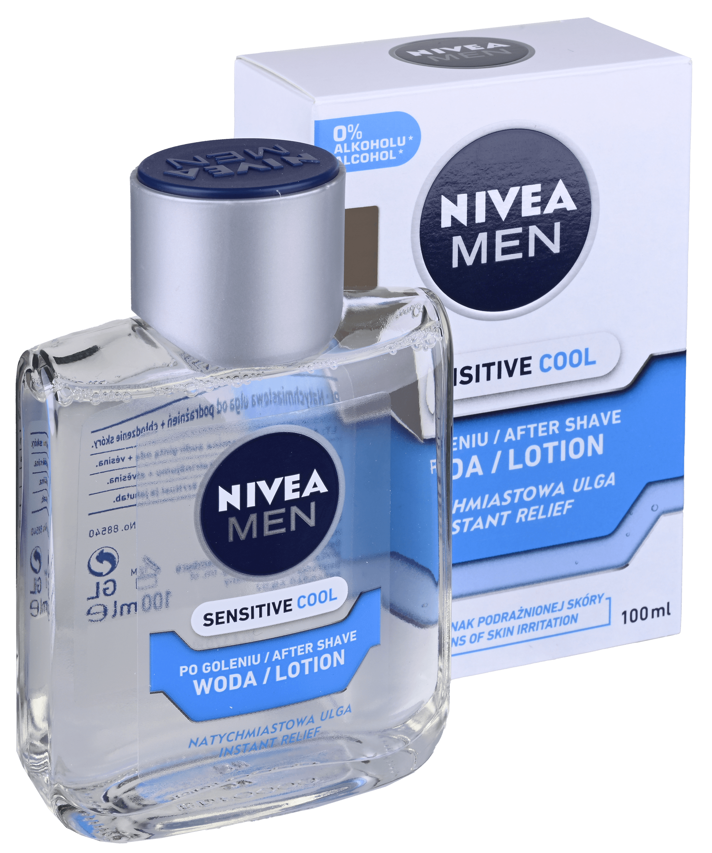 Fles Aftershave Lotion Men Sensitive Cool