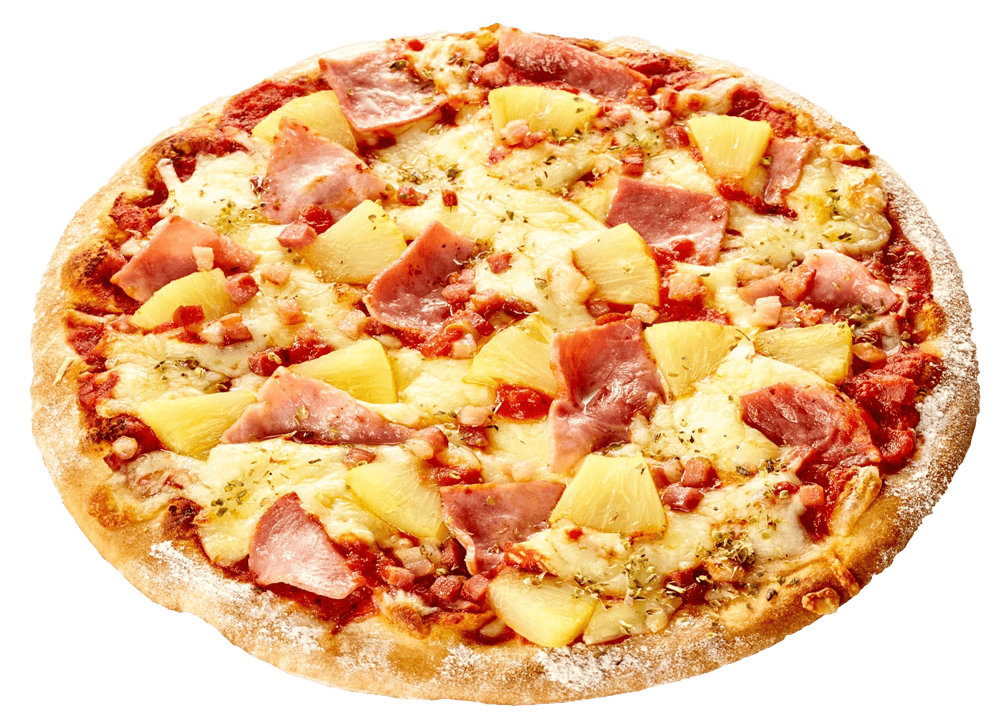 5 pakken Krokante Pizza Hawaii 355g