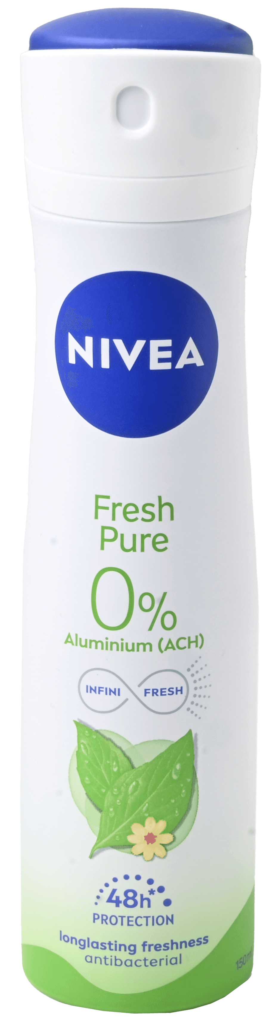 2 bussen Nivea Deospray Fresh Pure 0% 150ml