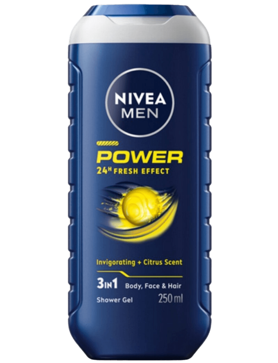 2 flessen Nivea Douchegel Men Power Refresh 250ml