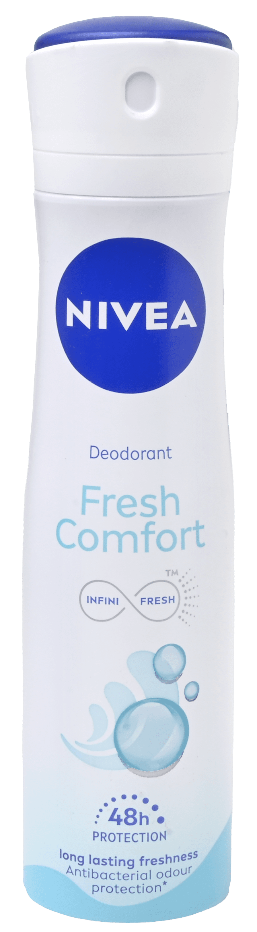 2 bussen Nivea Deospray Fresh Comfort 0% 150ml