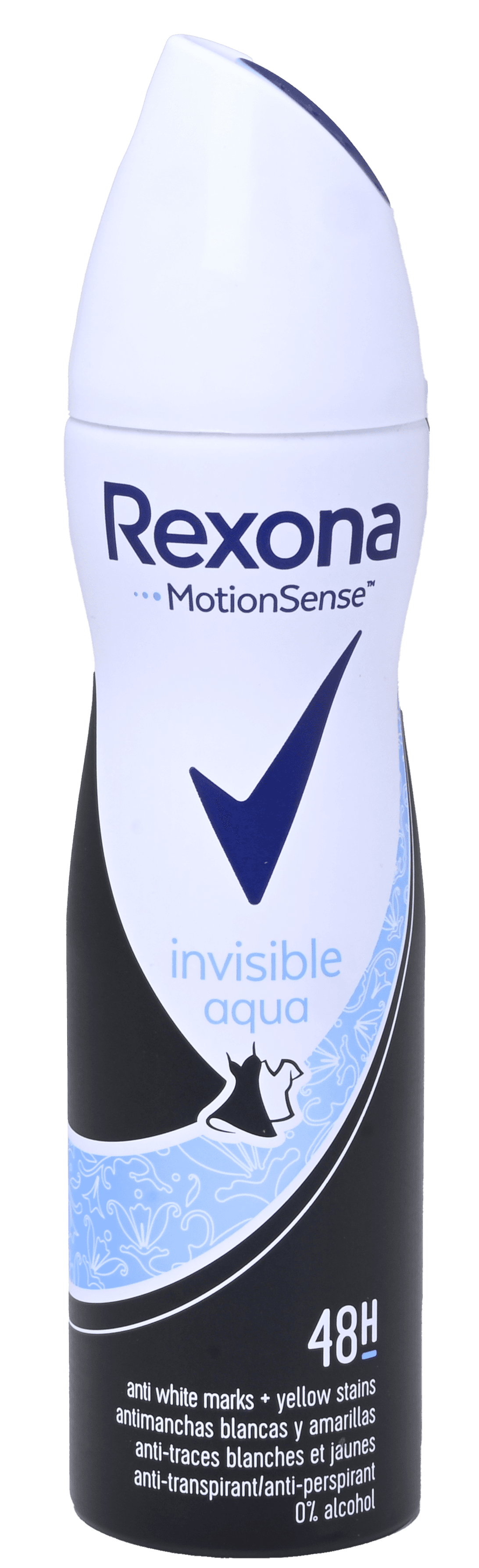 2 bussen Rexona Deospray Invisible Aqua 150ml