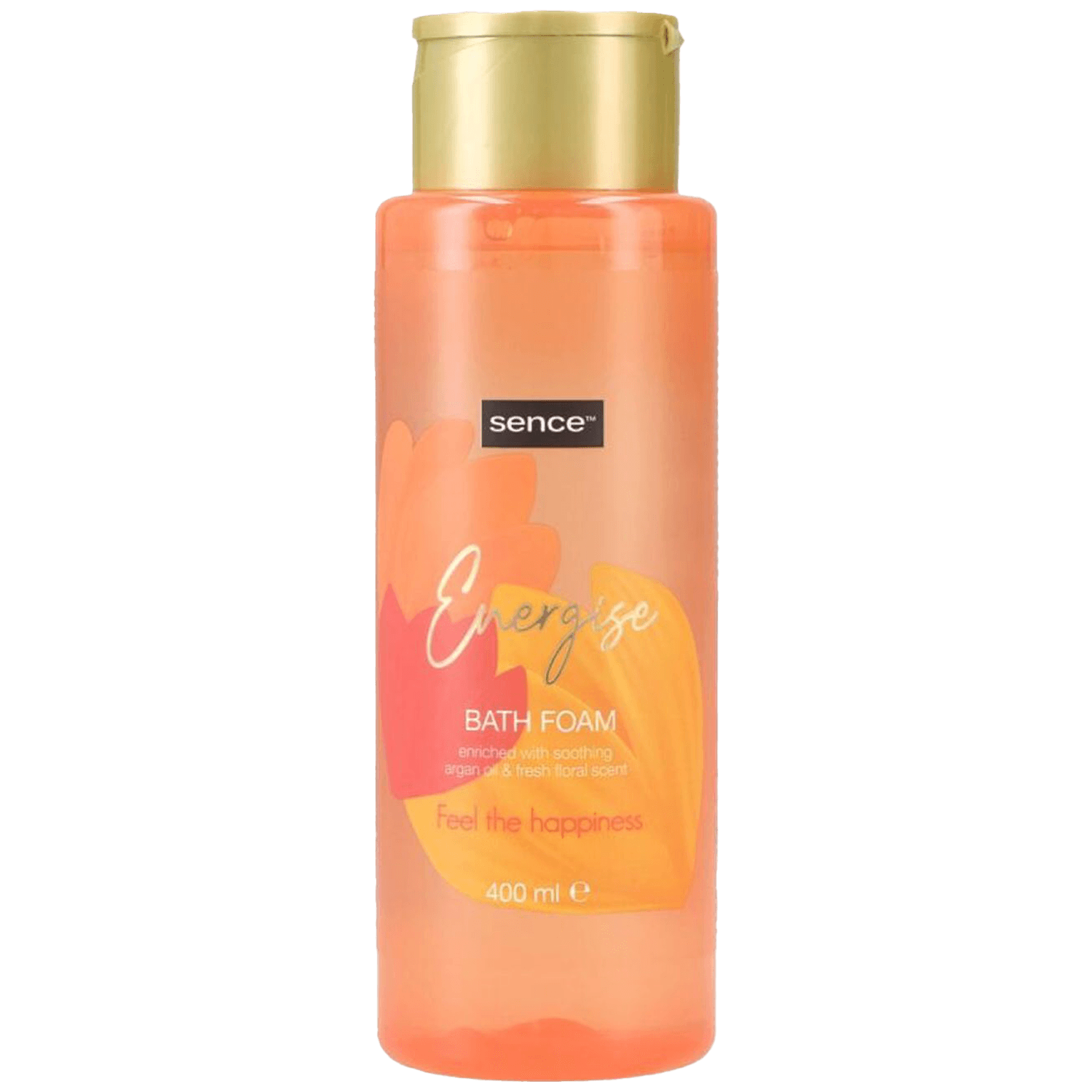2 flessen SENCE Energise Bath Foam Argan oil & Fresh Floral Scent 400ml
