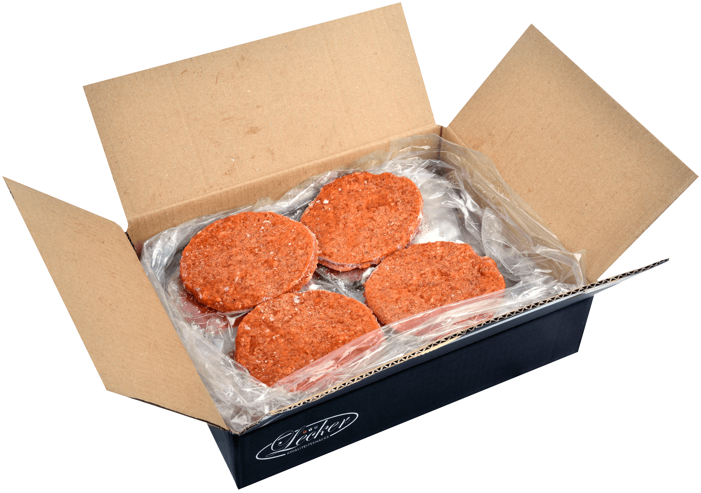 LECKER Premium Hamburger Halal DV 12x160g
