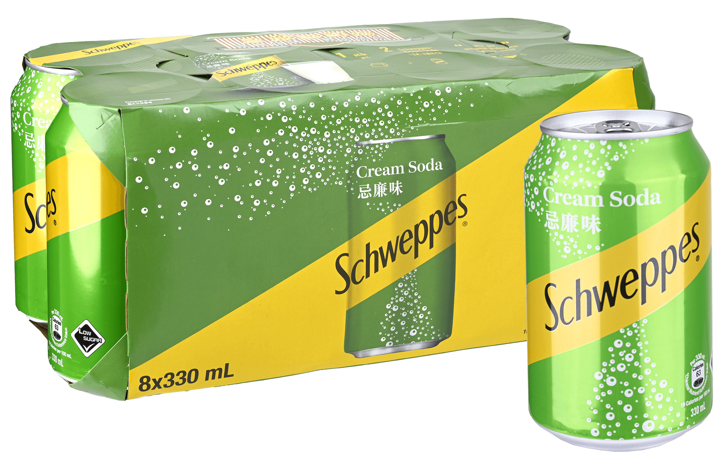 8-Pack Schweppes Cream Soda