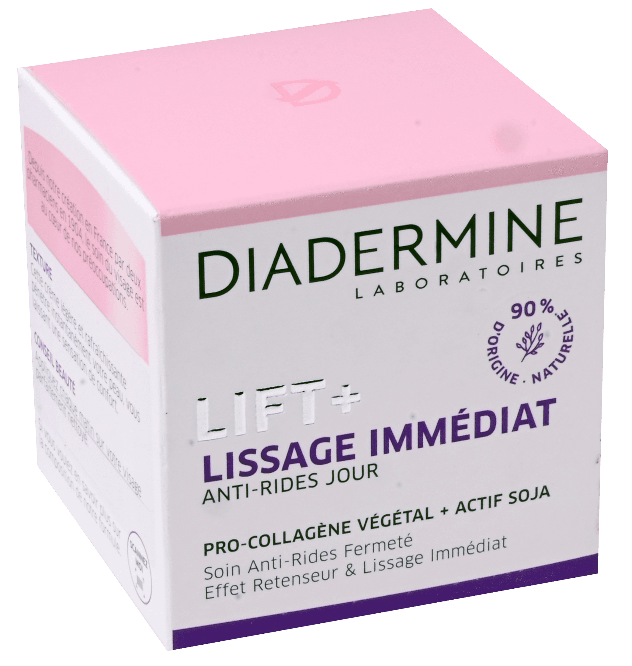 2 potten Diadermine Dagcrème Anti-Rimpel Double Action 50ml