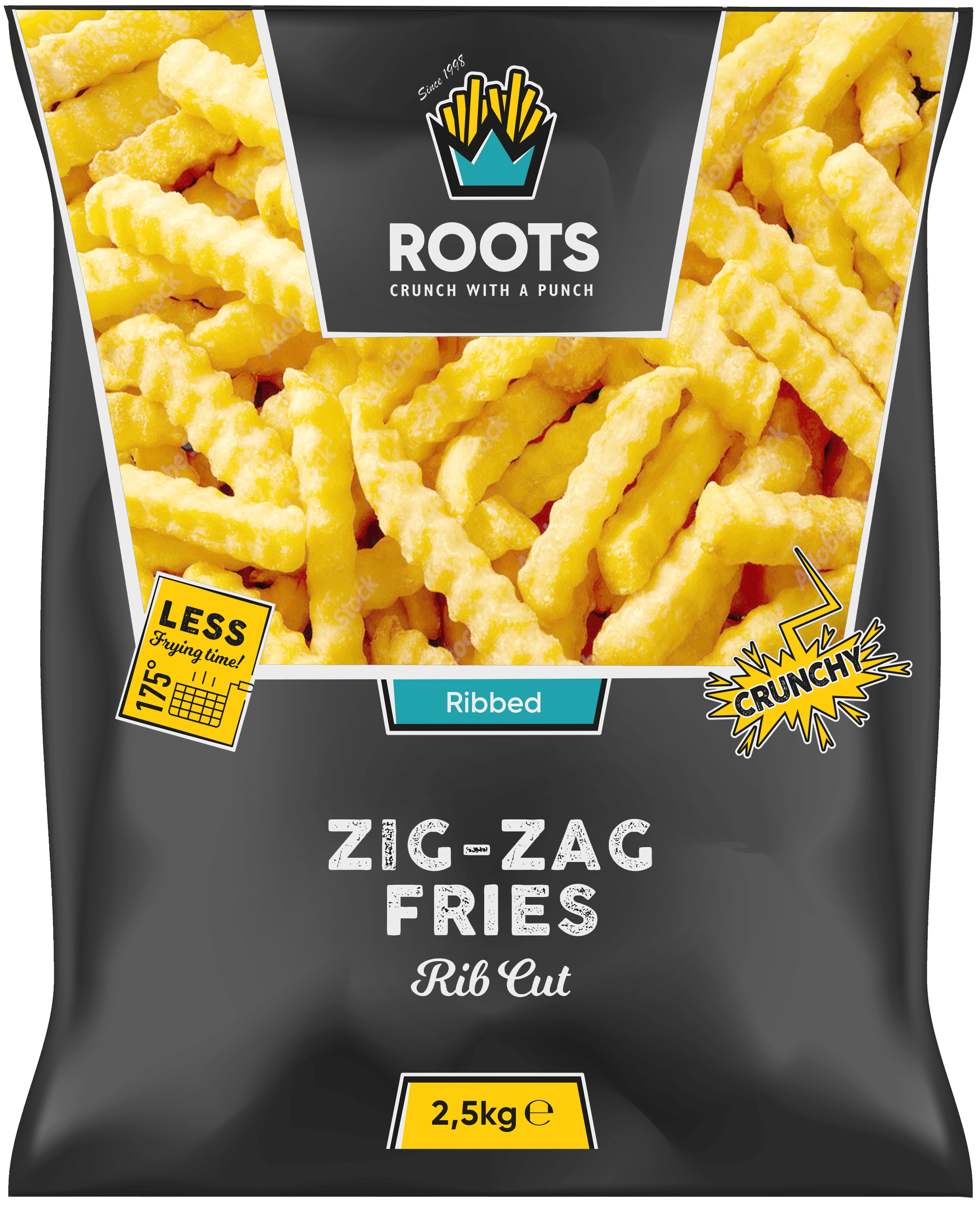 Roots Zig-Zag Fries 2,5kg