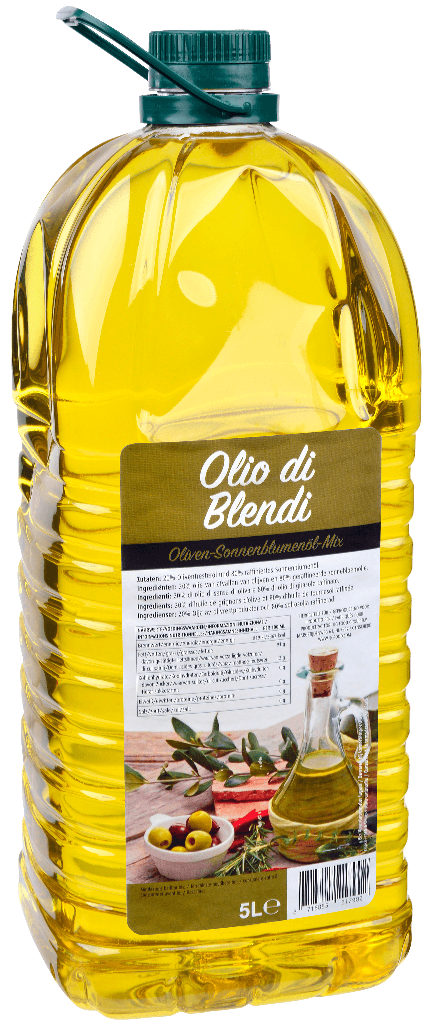 Olio di Blendi Olijf- & Zonnebloemolie Mix 5L