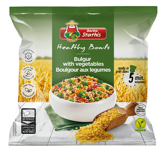 2 zakken Bulgur met Groenten 400g