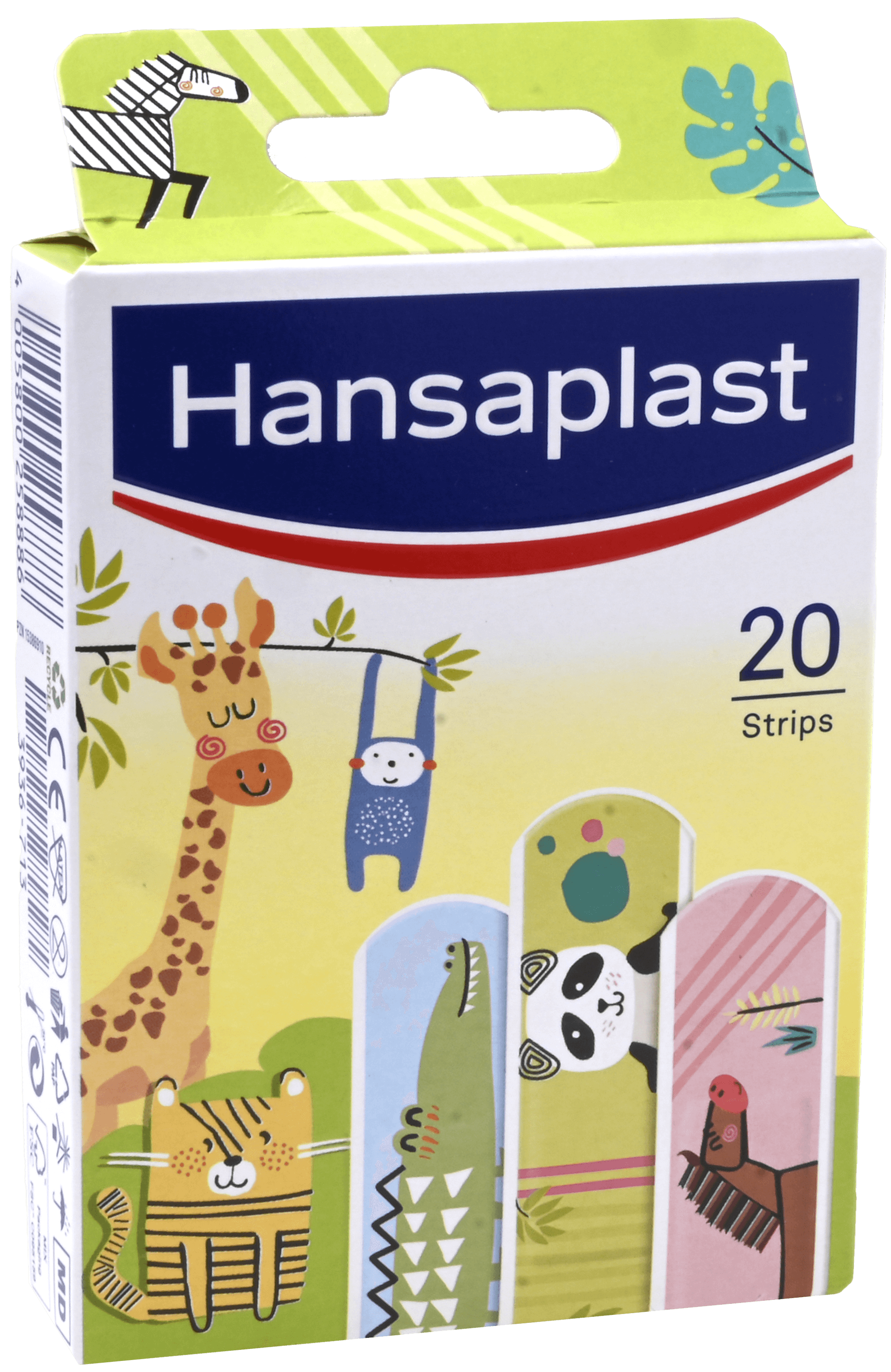 2 pakken Hansaplast Pleisters Kids Dieren 20st