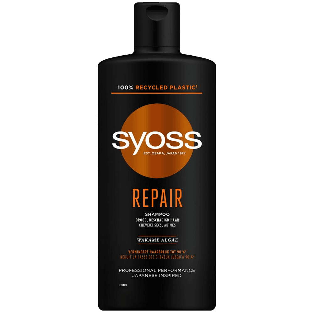 3 flessen Syoss Shampoo Repair 440ml