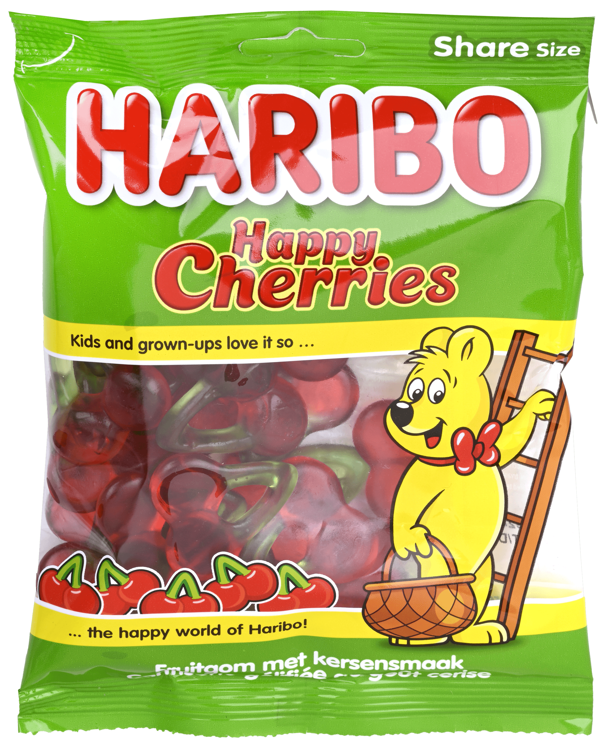 2 zakken Haribo Happy Cherries 185g