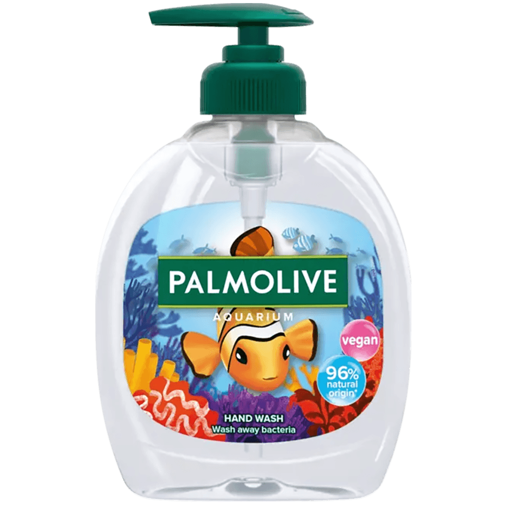 2 flessen Palmolive Vloeibare Zeep Pomp Aquarium 300ml
