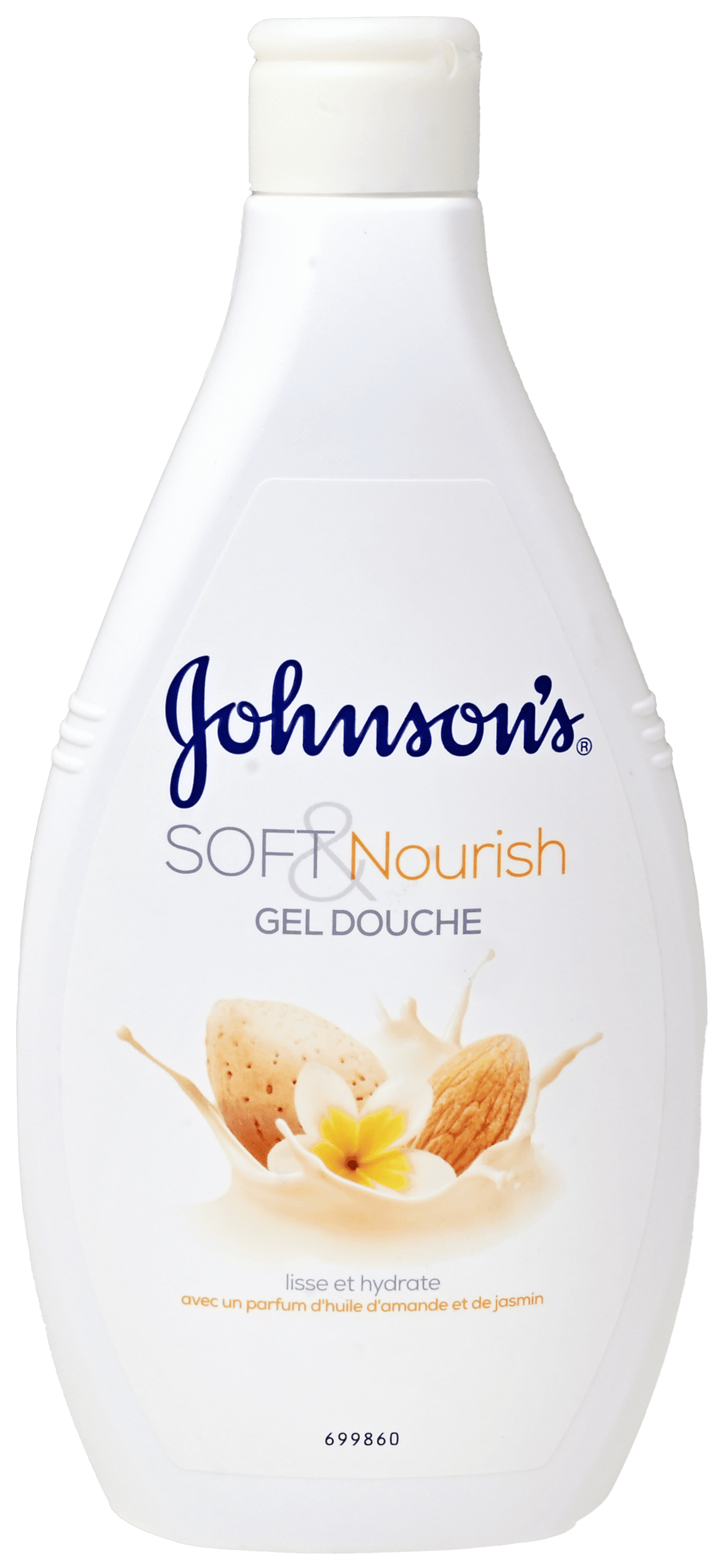 2 flessen Johnson's Douche Almond Oil & Jasmine Aroma 400ml