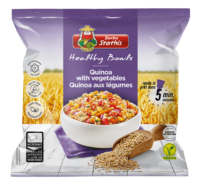 2 zakken Quinoa met Groenten 400g