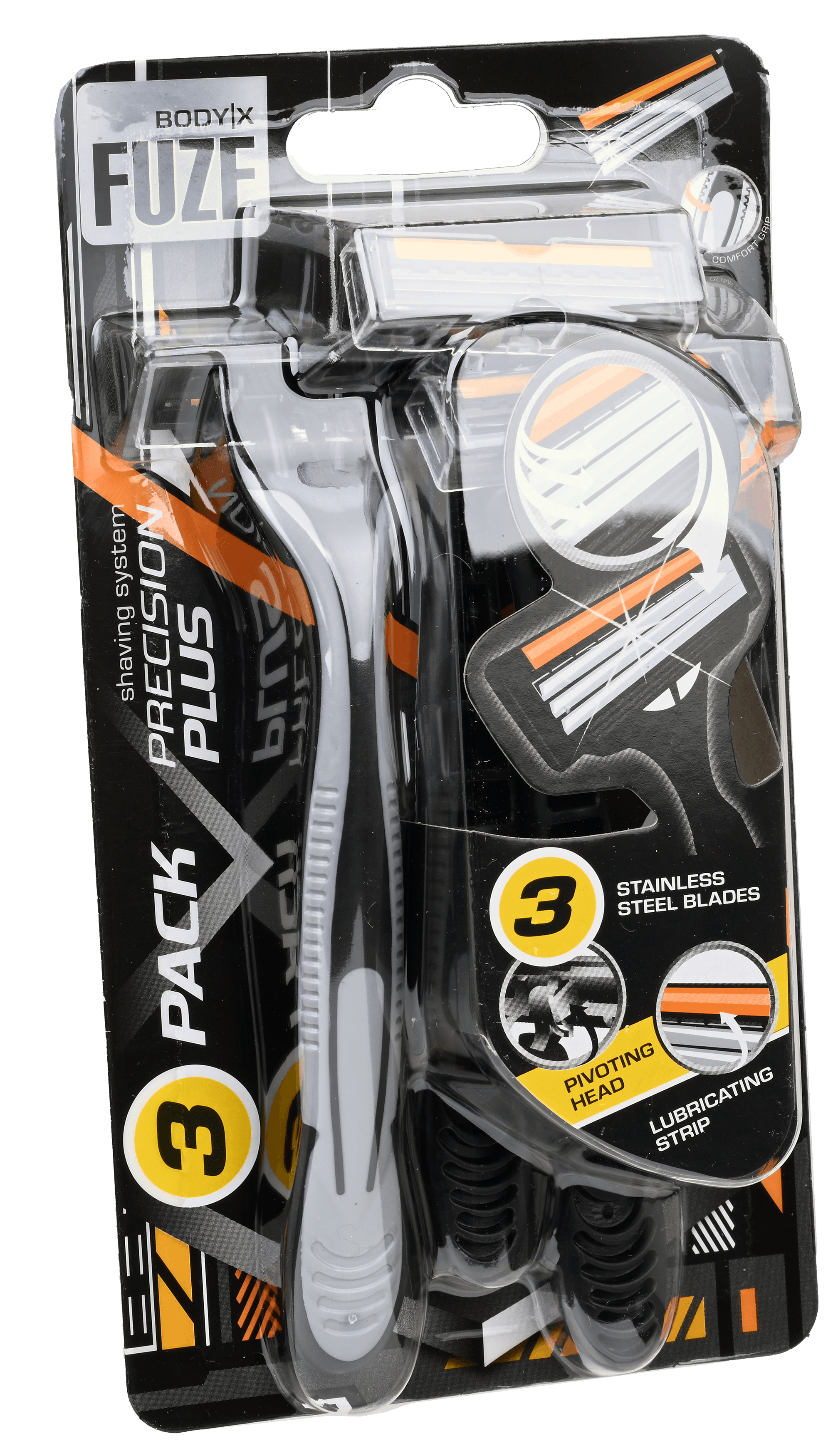 3 pakken Body-X Wegwerp Scheermesjes 3st