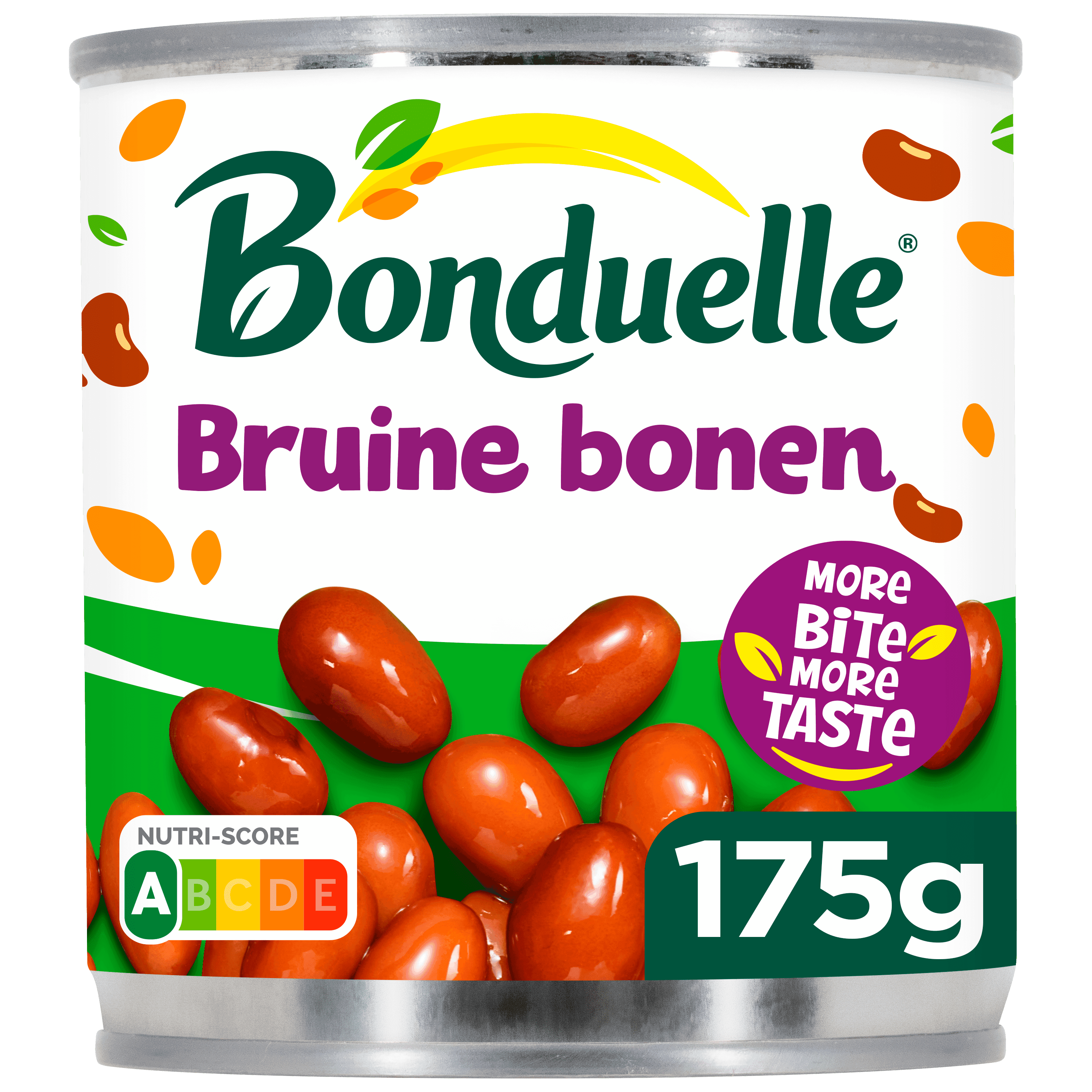 4 blikken Bonduelle Bruine Bonen 175g