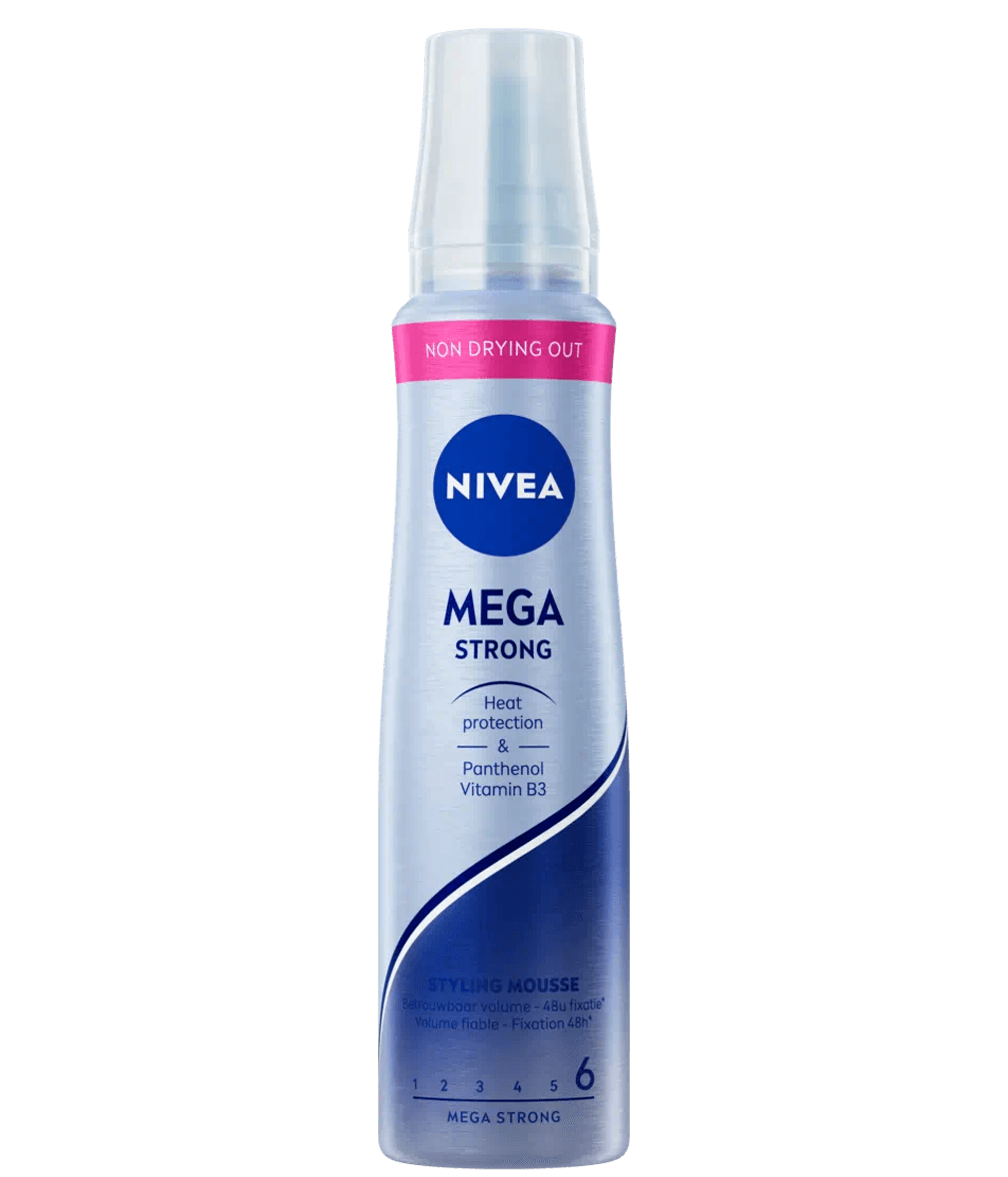 Nivea Styling Mousse Mega Strong Nr 6 150ml
