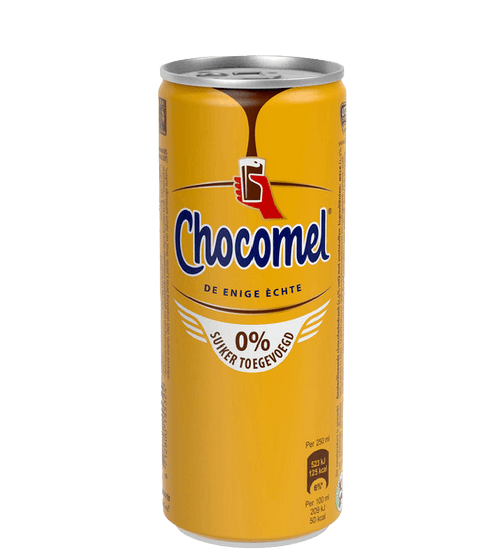 Tray Chocomel chocolademelk blikjes 6 x 250 ml