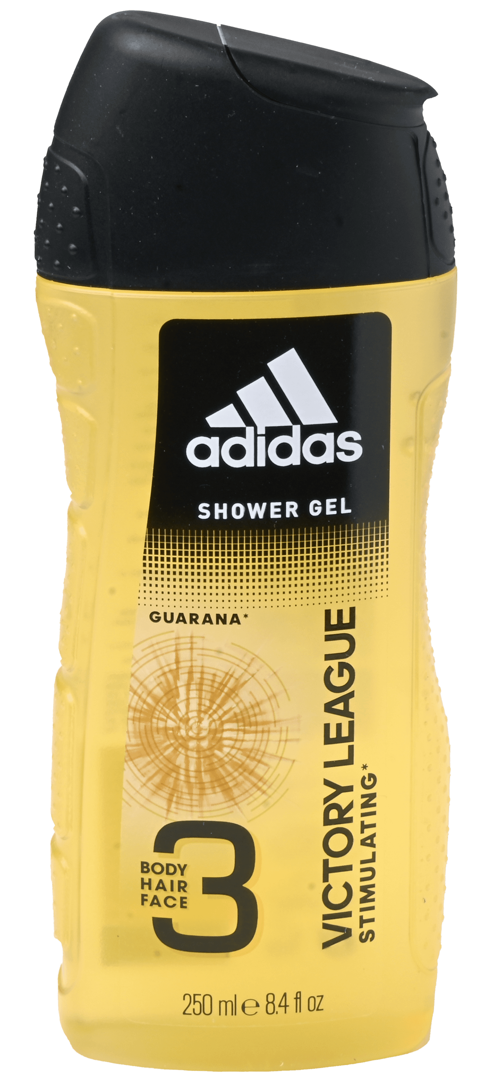 2 flessen Adidas Douche 3in1 Victory League Guarana 250ml