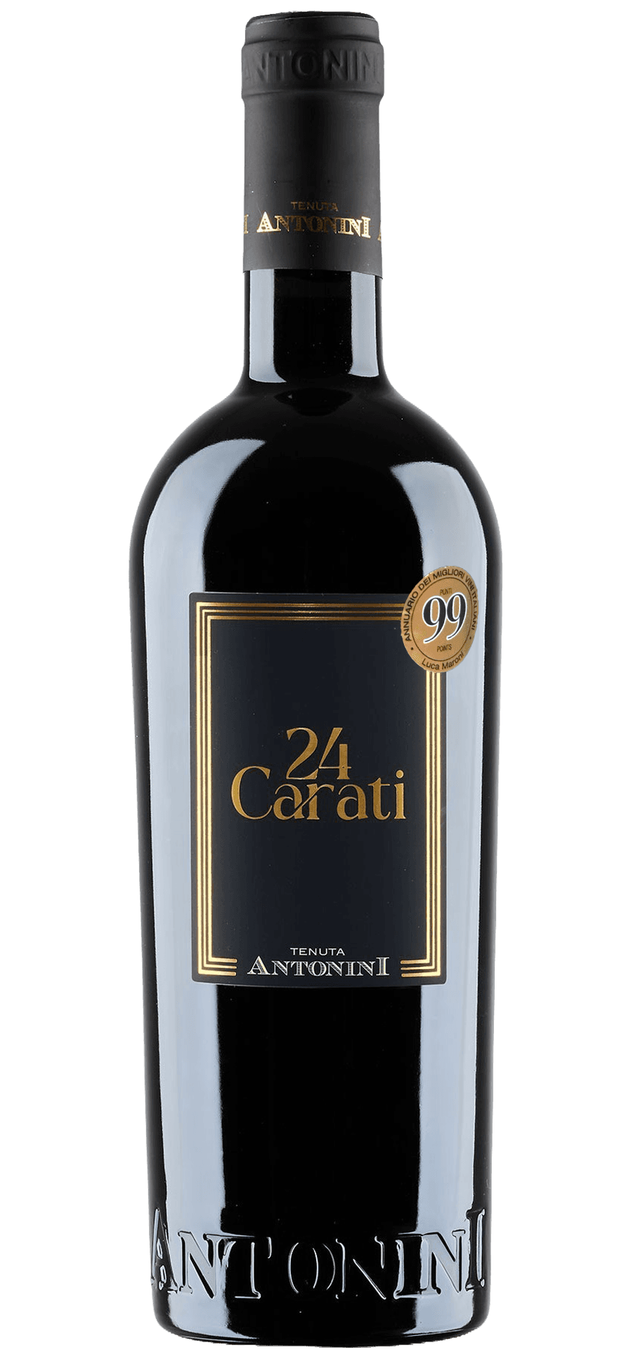 Fles 24 Carati Rosso rode wijn, 0,75 l