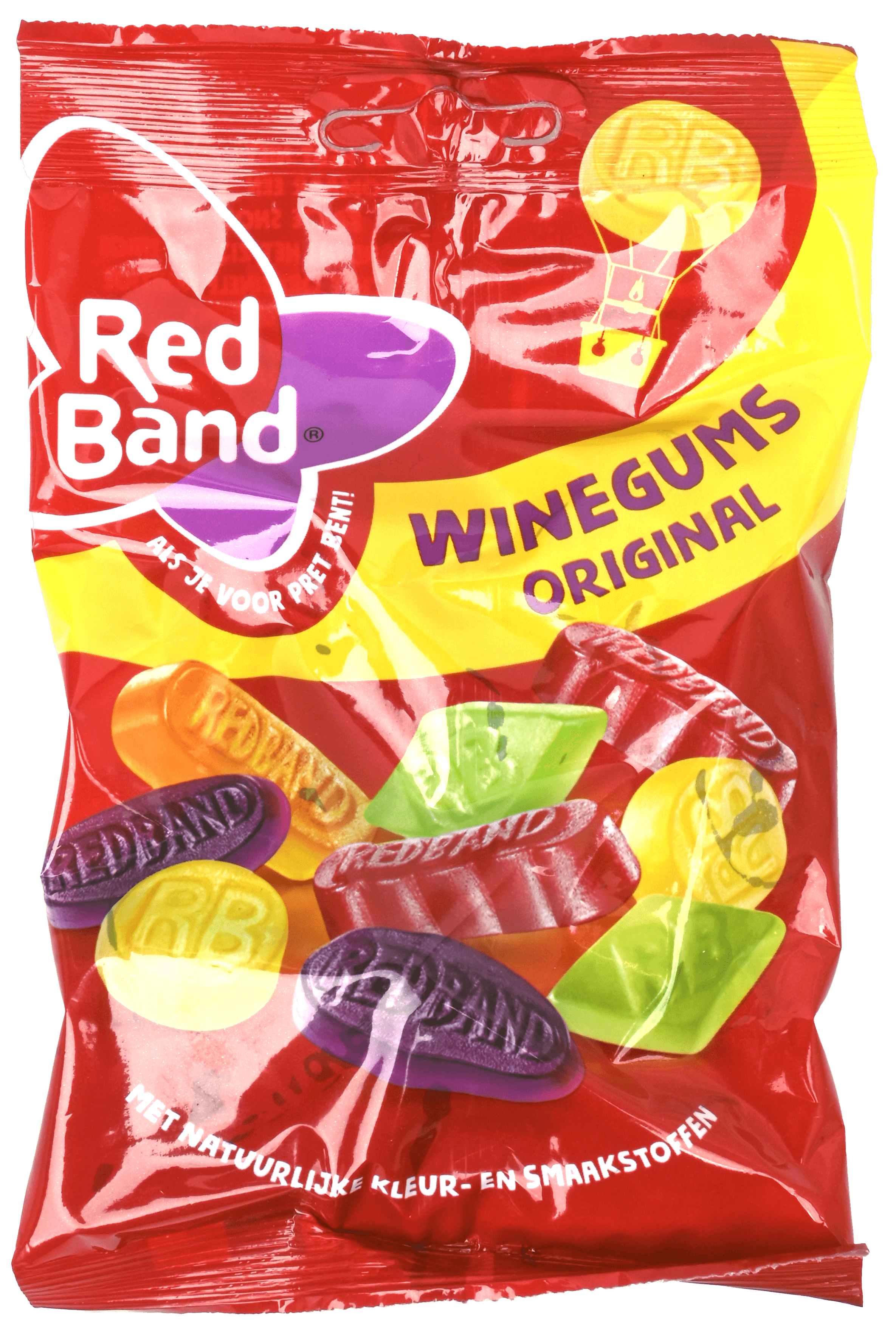 2 zakken Red Band Winegum 120g